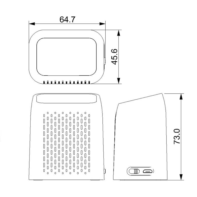 OE-LS01 Parlante Bluetooth con logo iluminado4